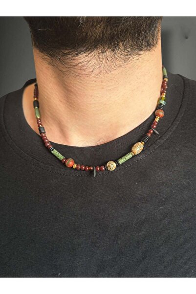 Bozhi Necklace Glass Beads Stylish Gift