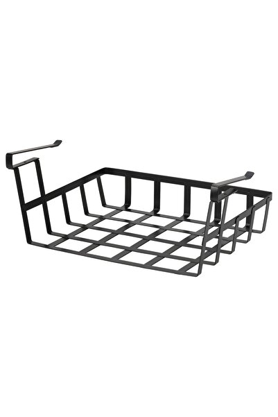 IKEA PÅLYCKE Clip-on basket, anthracite, 36 x 26 x 14 cm