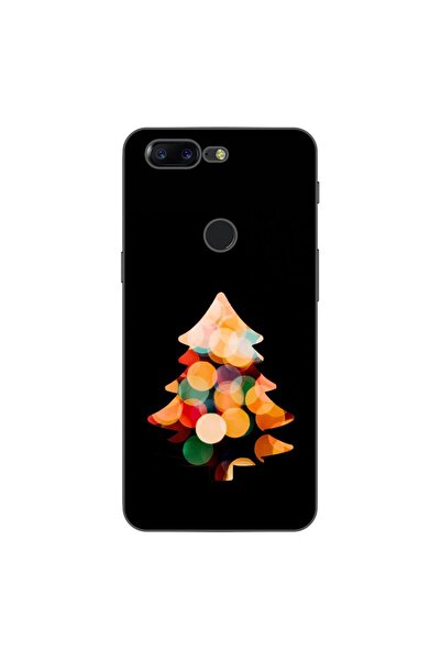 OEM Husa compatibila cu OnePlus 5T Silicon Gel Tpu Model Craciun Brad Fundal ...