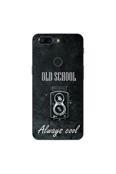 OEM Husa compatibila cu OnePlus 5T Silicon Gel Tpu Model Retro Camera