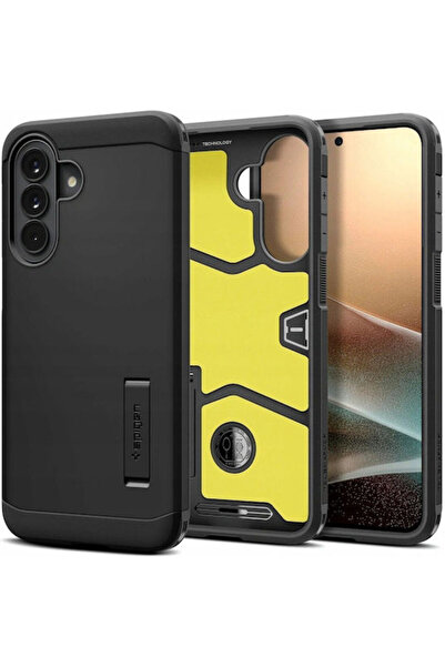 Spigen Ανθεκτική Θωρακισμένη Πίσω Θήκη από Πλαστικό / Σιλικόνη, Μαύρη (Galaxy...