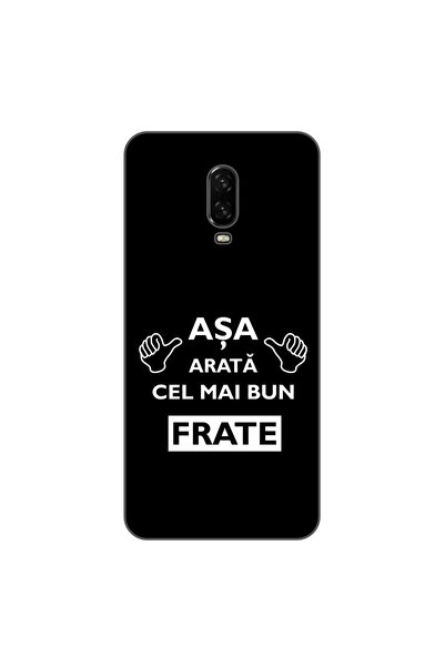 OEM Husa compatibila cu OnePlus 6T Silicon Gel Tpu Model Cel Mai Bun Frate