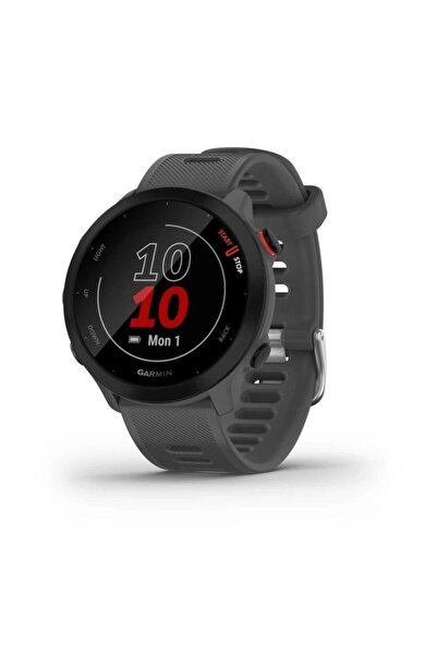 Garmin Smartwatch Forerunner 55, GPS, Bluetooth, MIP screen 1.04", silicone b...