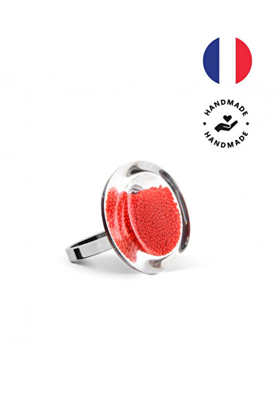 Pylones Glass Ring - Cachou - Nano Billies