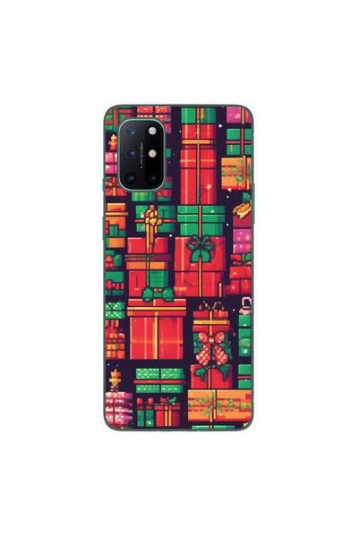 OEM Case compatible with OnePlus 8T Silicone Gel Tpu Pattern Pixel Art Gifts