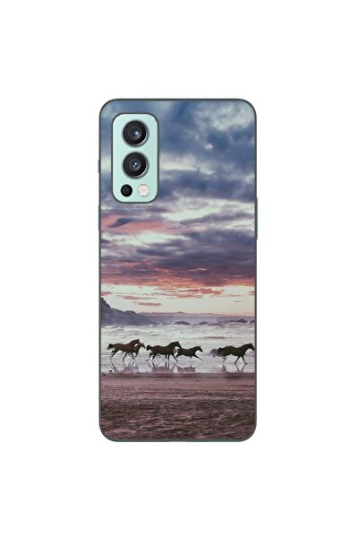 OEM Husa compatibila cu OnePlus Nord 2 Silicon Gel Tpu Model Cai Alergand