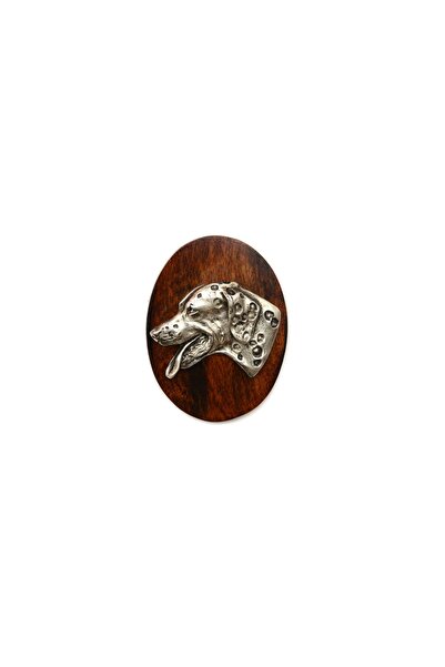 Art - Dog Dalmatian, Carriage Dog, Spotted Coach Dog - Dog show brooch, start...