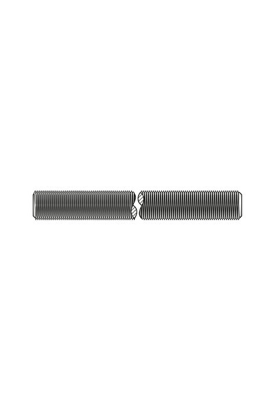 Rocast Set 2 x Tija Filetata 1m 975 Plastic-M10