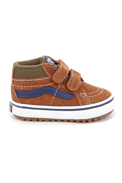 Vans Παιδικό Μποτάκι Casual για Αγόρι Mte Sk8 Mid Reissue Χρώματος Καφέ VN000...