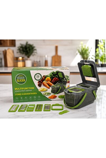 Veggie Slicer Feliator și Răzătoare Multifuncțională 22 în 1 –