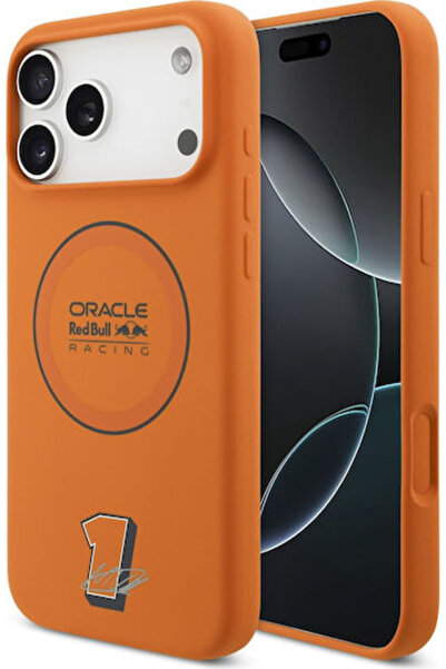 Red Bull Πίσω Κάλυμμα Σιλικόνης Πορτοκαλί (iPhone 17 Pro Max) Κωδικός: RBHMP1...