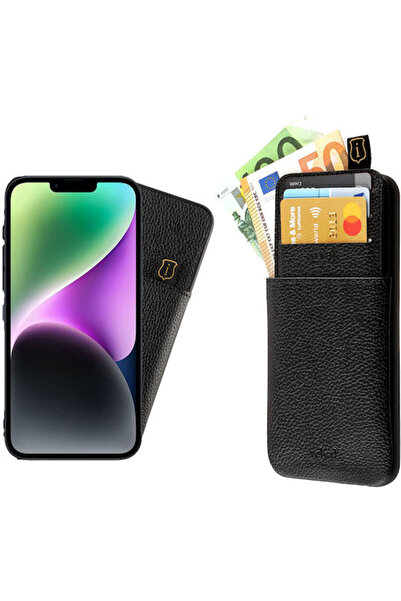 Other Idol 1991 Αντι-RFID Δερμάτινο Μαύρο Πορτοφόλι (iPhone 14 Plus) Κωδικός:...