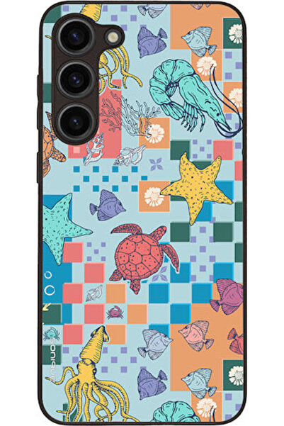Other Σειρά Sonique Ocean Samsung Galaxy S23 Plus Θήκη Κινητού Τηλεφώνου Μωσαϊκό