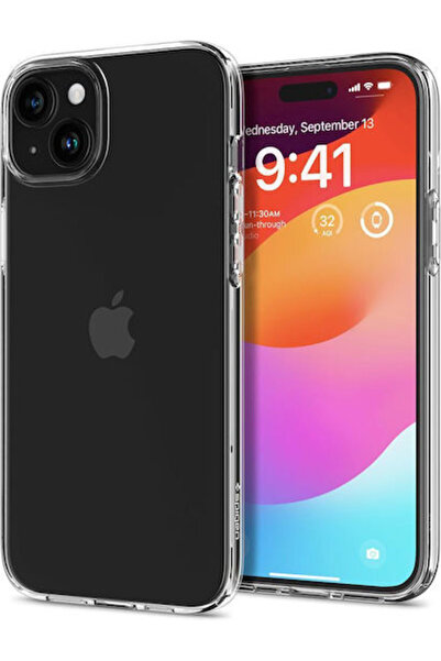 Spigen Διαφανές Πίσω Κάλυμμα Σιλικόνης Υγρών Κρυστάλλων (iPhone 15 Plus) Κωδι...