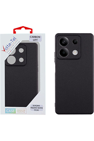 Other Volte-Tel Carbon Lift Back Cover Σιλικόνης Μαύρο (Redmi Note 13 5G) Κωδ...