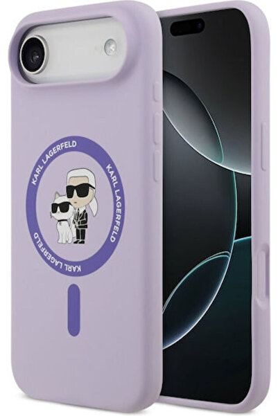 Karl Lagerfeld Υγρή Σιλικόνη Πορφυρή για Πίσω Κάλυψη (iPhone Air) Κωδικός: KL...