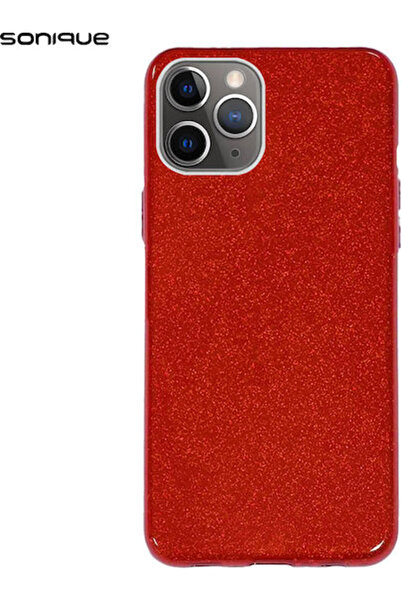 Other Σονίκ Λαμπερή Πίσω Θήκη Σιλικόνης Κόκκινη (iPhone 11 Pro)