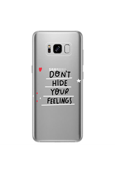 Other Samsung S8 Plus Dont Hide Your Feelings Transparent Silicone TPU Θήκη
