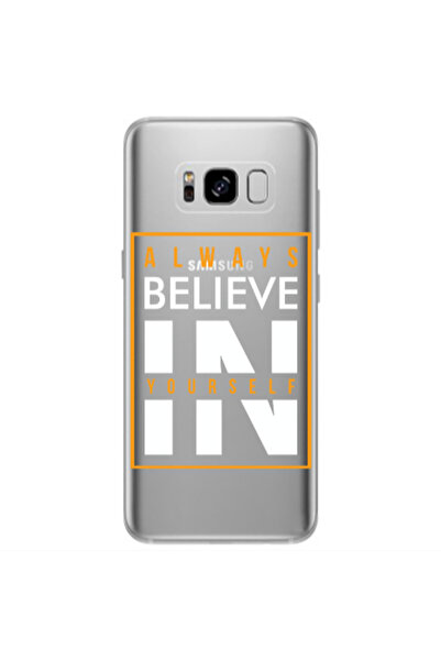 Other Samsung S8 Plus Always Belive Transparent Silicone TPU Θήκη