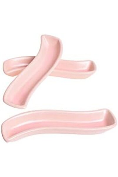 Yıldızan Tamgün Matte Light Pink Ivory Olive Bowl 18 cm 3 Pieces Tamgün 1159648
