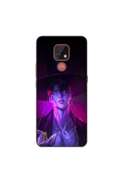 OEM Husa compatibila cu Motorola Moto E7 Silicon Gel Tpu Model KPop Demon Hun...
