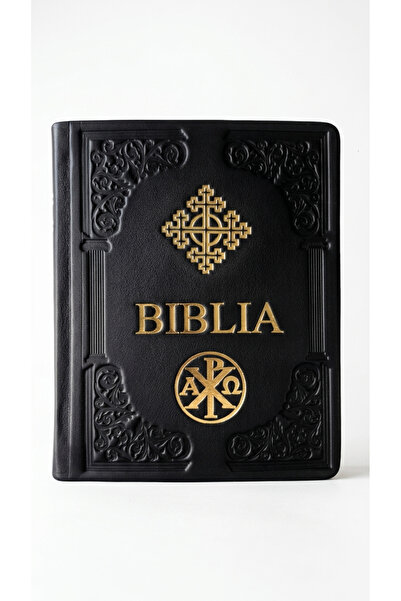 Monolight Biblia Bartolomeu Anania – mărime mare, copertă naturală din piele,...