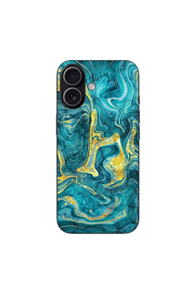 OEM Husa compatibila cu Apple iPhone 17 Silicon Gel Tpu Model Abstract Gemsto...