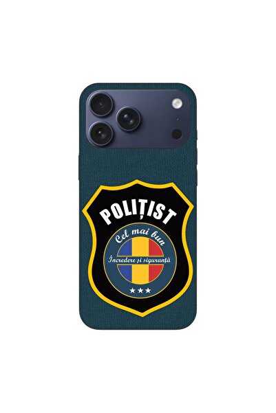 OEM Husa compatibila cu Apple iPhone 17 Pro Max Silicon Gel Tpu Model Politist