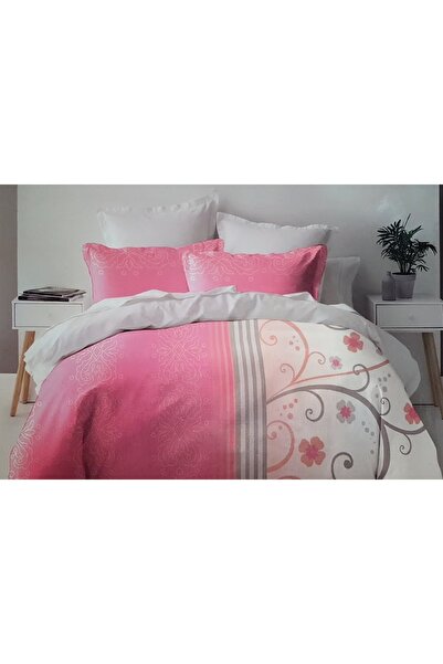 MILANO COLLECTION Set Lenjerie Pat Dublu 100% Bumbac 51209 C11 Pink