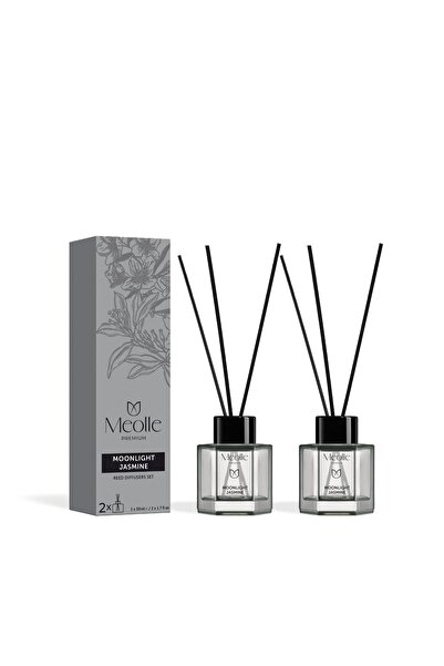 Meolle Set 2 x 50 ml Odorizante cu Bețișoare Moonlight Jasmine