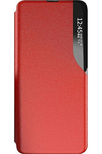 Other Ancus Smart Flip Book Συνθετικό Δέρμα Κόκκινο (iPhone 12 / 12 Pro) Κωδι...