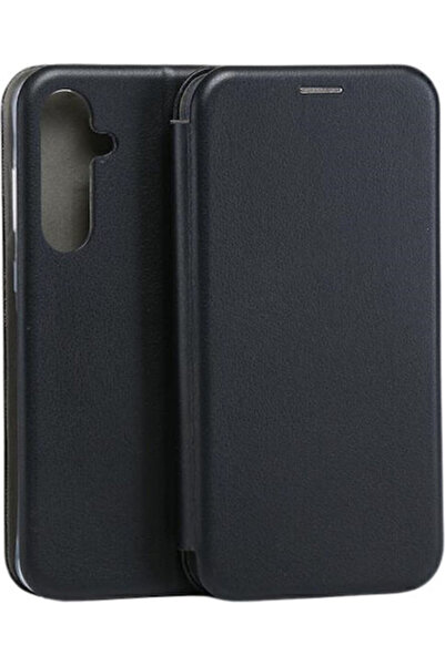 Beline Θήκη Συνθετικό Δέρμα / Σιλικόνη Μαύρο (Samsung A35, Samsung A356)