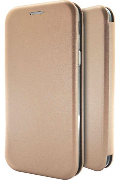 Other Ancus Magnetic Curve Book Συνθετικό Δέρμα Ροζ Χρυσό (iPhone XS Max) Κωδ...