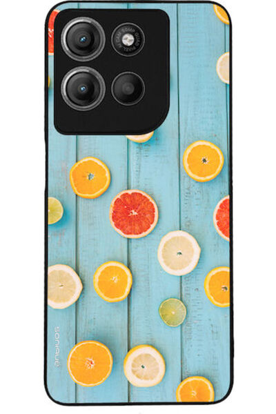 Other Θήκη Σειράς Φρούτων Sonique για Motorola Moto G15 4G Moto G15 Power Γκρ...
