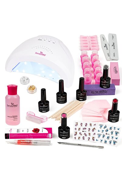 SensoPRO Milano Kit de ojă semipermanentă 10ml cu lampă UV # 02