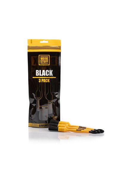 Work Stuff Set pensule detailing DETAILING BRUSH Black 3 PACK