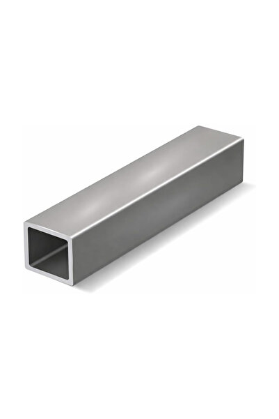 Metal Deposu Alüminyum Kutu Profil 20X10mm 2mm Et Kalınlığı 30cm Boy