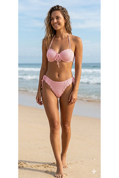 tce the charme elegant set bikini pentru femei tricotat manual