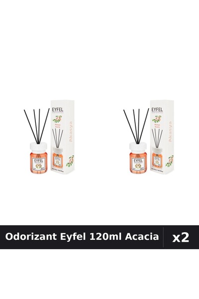 Eyfel Set 2 Odorizant Camera cu Betisoare Aroma Acacia 120ml