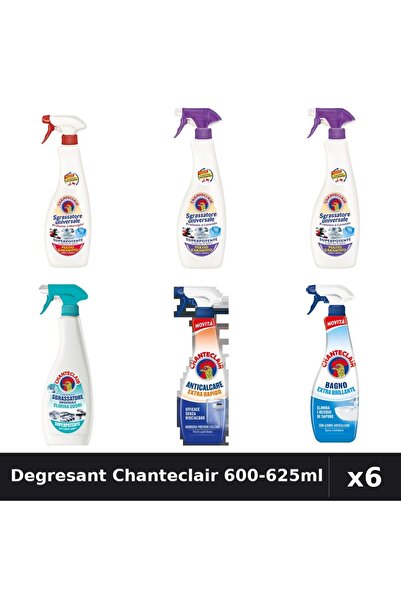 Chanteclair Set 6 Degresant Universal și Anticalcar 600-625ml - Marsilia, Lav...