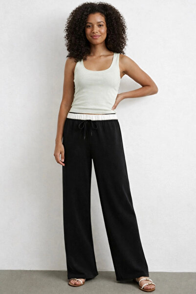 Meine Liebe Unterwäsche Wide Leg Comfortable Pants with Waist Band