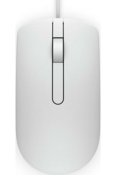 Dell MS116 Ενσύρματο Ποντίκι Λευκό