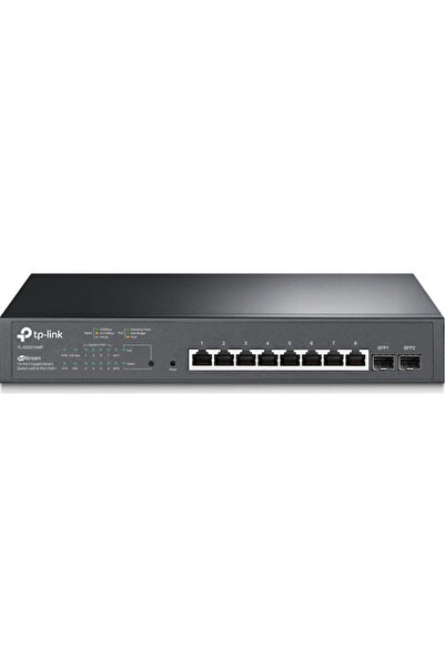 TP-LINK Switch PoE+ L2 gestionat TL-SG2210MP cu 8 porturi Ethernet și 2 portu...