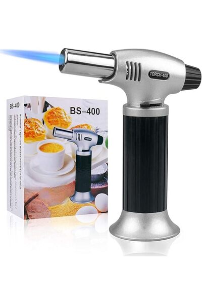 fitto Kitchen Cooking Torch, Professional Lighter, Adjustable, Butane Refilla...
