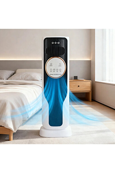 FOXMAG24 Ventilator cu funcție de răcire/încălzire, tip turn, funcție de umid...