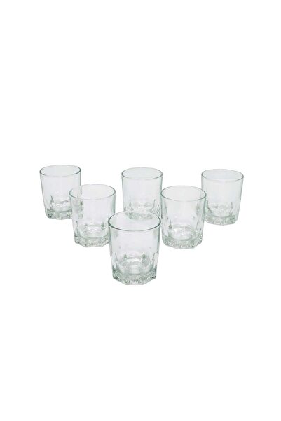 Lotus 250 ml Glass Tumbler Set, 6 pcs, VTC182