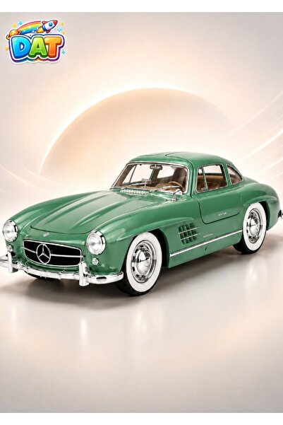 DAT 1:24 Scale Classic Gullwing Coupe Diecast Model Car with Detailed Interio...