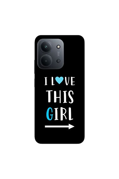 OEM Husa compatibila cu Xiaomi Redmi 15C Silicon Gel Tpu Model Cupluri I love...