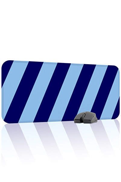 mousepad bastir Blue Navy Blue 70X30 XL Fan Gaming Player Mouse Pad Non-Slip ...