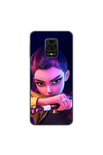 OEM Husa compatibila cu Xiaomi Redmi Note 9 Pro Silicon Gel Tpu Model KPop De...